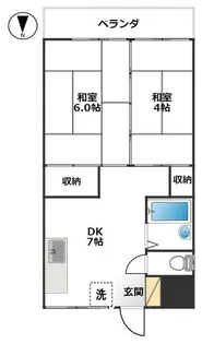 ハイツ和の家【3階】の間取り