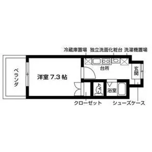 ルーチェ栄【9階】の間取り