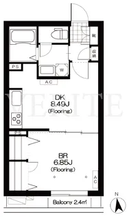 メゾン・ド・パル【2階】の間取り