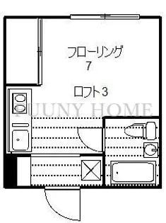 ハイツセイワII【1階】の間取り