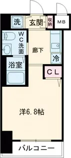 ファーストフィオーレ神戸元町【9階】の間取り