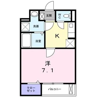 アファブル・エヌ【3階】の間取り