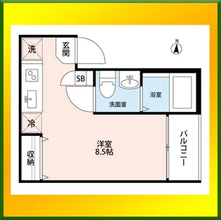 インペリアル富士【2階】の間取り