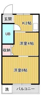 パークスクエア学芸大学【4階】の間取り