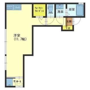 GRANSFORT【2階】の間取り