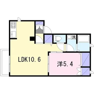 フローラルK【1階】の間取り