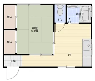 千沢アパート【2階】の間取り
