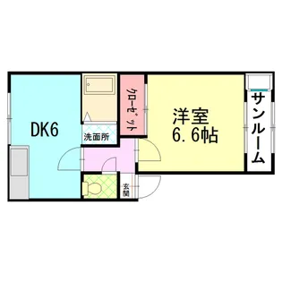 華葉II(S)【1階】の間取り