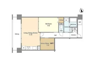 アーバンライフ目白駅前【5階】の間取り