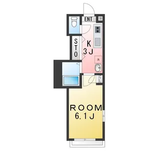 クレール・Y【1階】の間取り