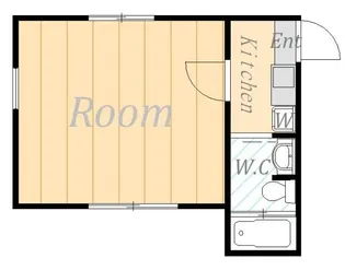 ヴェントフレスコ【1階】の間取り