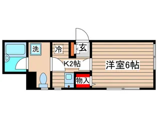 ハイツ桜【1階】の間取り