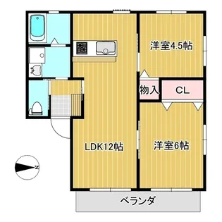 Alfa StageIII【1階】の間取り