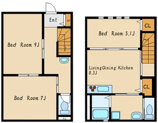 Casa Erbenの間取り