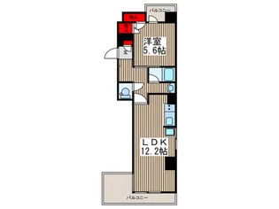 ラックヒル蕨【7階】の間取り
