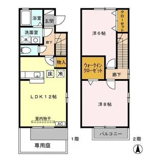 メゾン・ド・ゲンの間取り