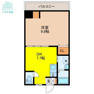 アミティ久原【2階】の間取り