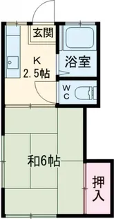 メゾン中田【2階】の間取り