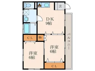 エクセレントミュウ【3階】の間取り