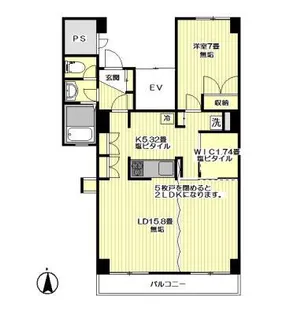 ソレイユ目白【9階】の間取り