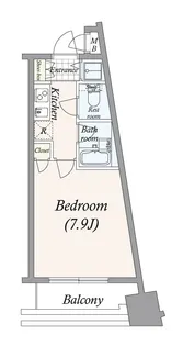 グラーサ東京イースト【5階】の間取り