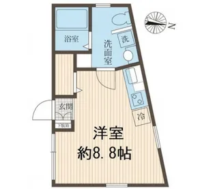 翔kiyosumi【3階】の間取り