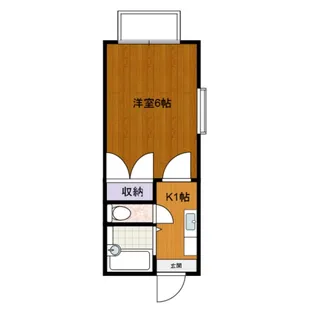 エスポアール鹿島【2階】の間取り