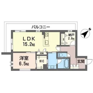 アジュールモア長津田【3階】の間取り