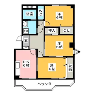 ソフィアII【2階】の間取り