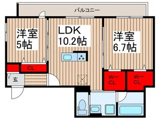 Villa Foresta【3階】の間取り