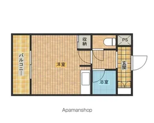 コナビック紺屋町【2階】の間取り