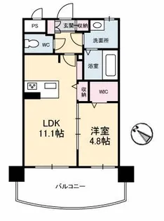 シャーメゾンステージ碧・青空公園【10階】の間取り