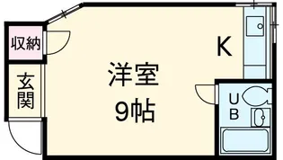 メゾンヤシマ【2階】の間取り