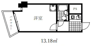 ライオンズマンション神戸元町第2【7階】の間取り