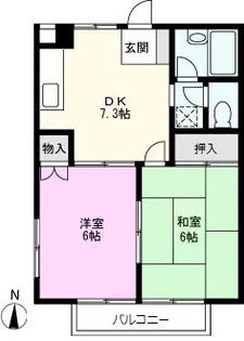 アクア【2階】の間取り