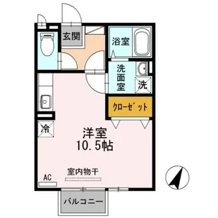ドルチェ平原【2階】の間取り