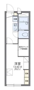 レオパレスエタップ【2階】の間取り