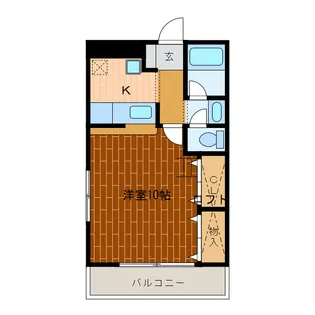 エクセレント【2階】の間取り