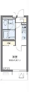 クレイノマッティーナ【3階】の間取り