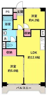 ハイネス川口【11階】の間取り