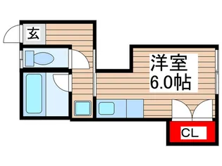 大和田ハイツI-1【2階】の間取り