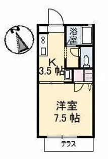 ティンカーベル【1階】の間取り
