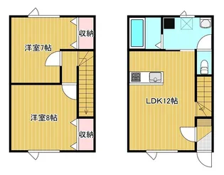 スーパーハイム北光の間取り