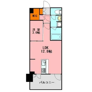 デュ・レジア平尾プレミアム【3階】の間取り