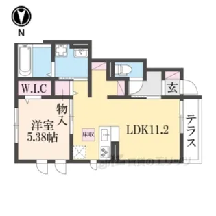 グレイスコーポ5【1階】の間取り