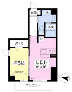 Tom’s Grande【6階】の間取り