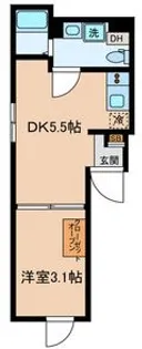 プランドール浅草【3階】の間取り