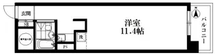 コープ野村亀戸西棟【4階】の間取り