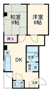 サンベイル横浜南【4階】の間取り