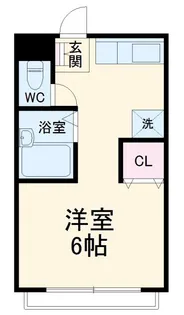 ライブリーハイツ【2階】の間取り